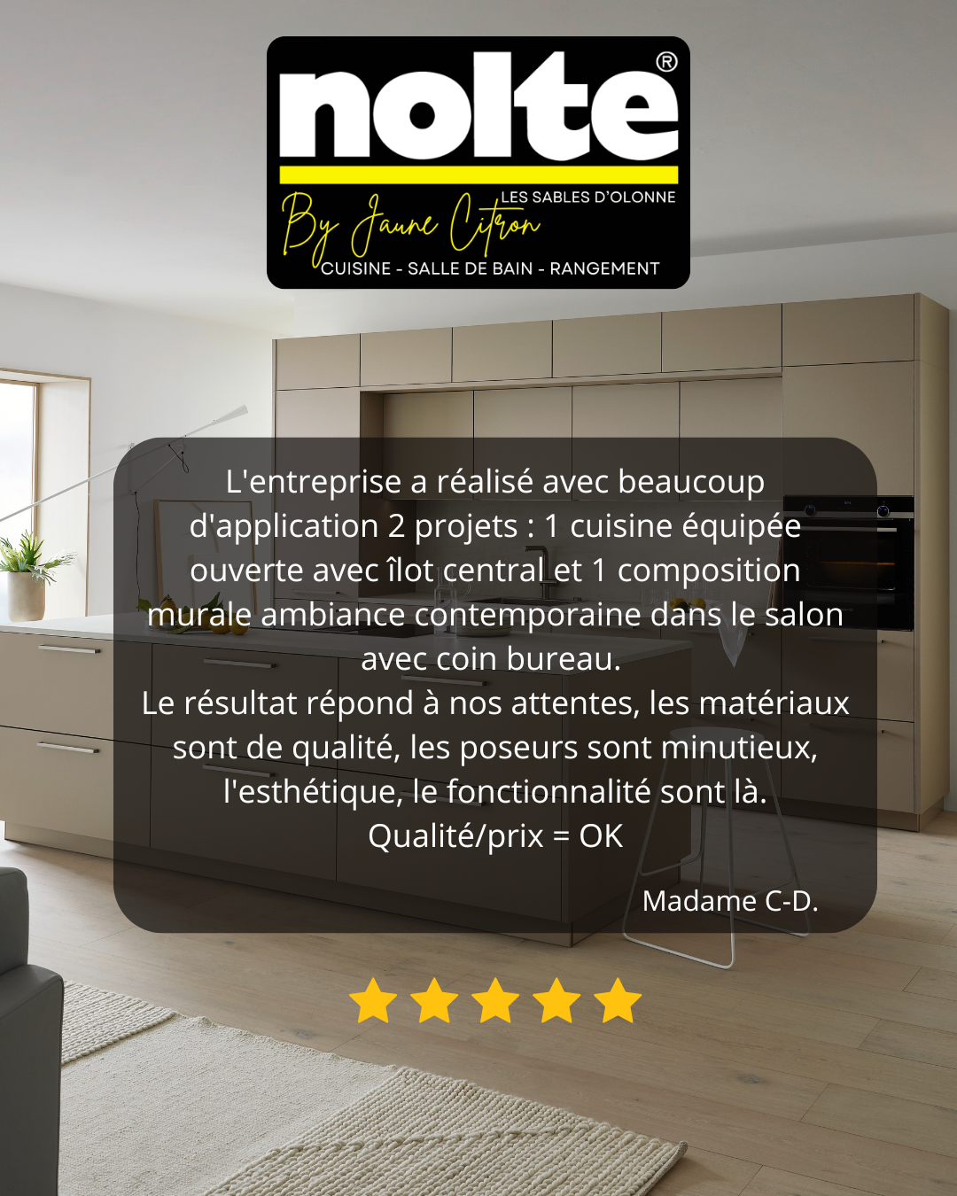 Ils nous ont fait confiance !